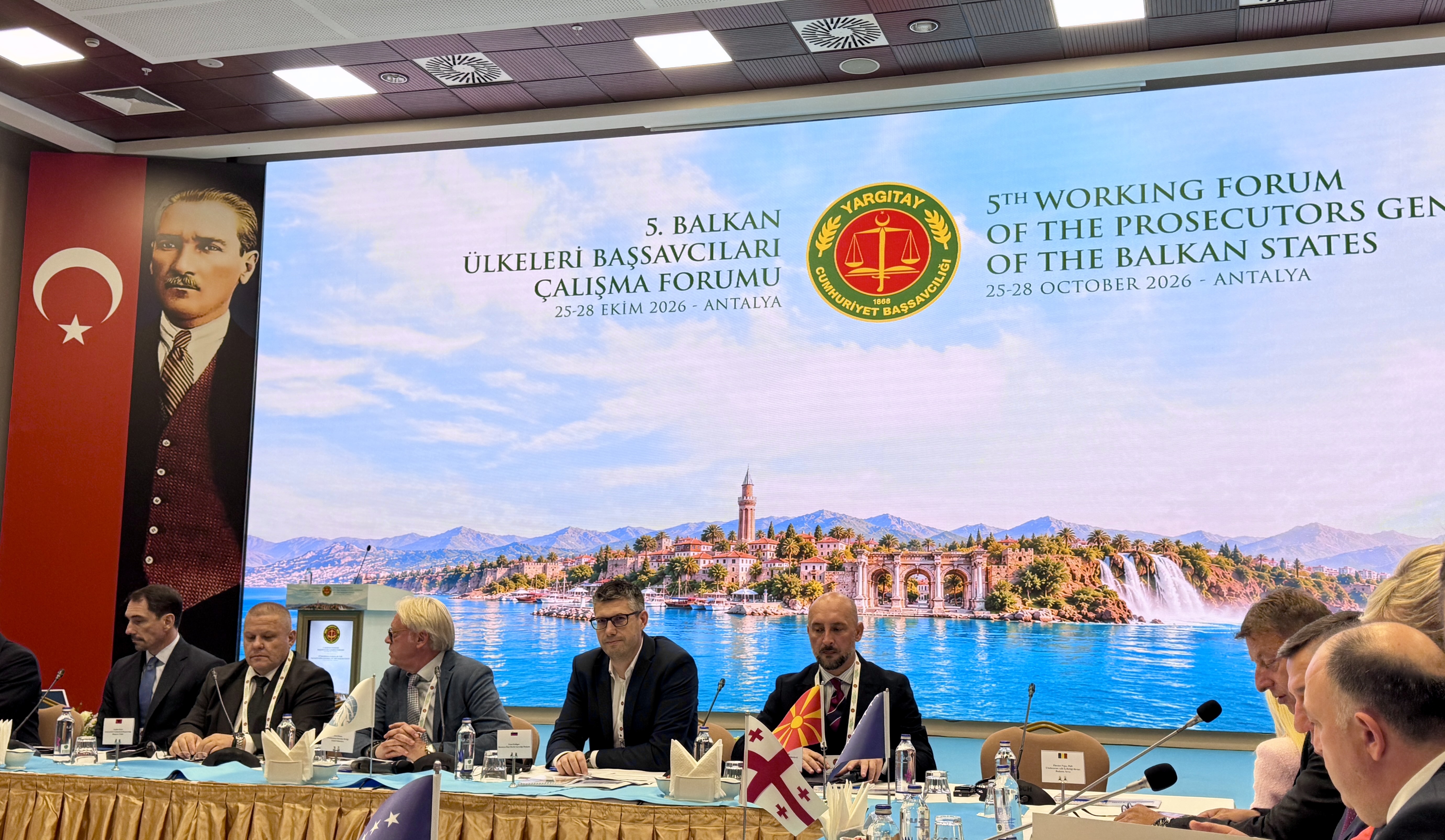 Vodja Specializiranega državnega tožilstva RS mag. Ivan Pridigar ob svoji predstavitvi